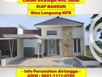 Rumah di Ngasem Kediri Siap Bangun