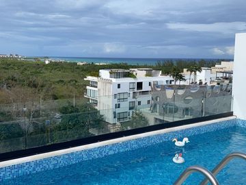 Departamento Penthouse 2 recamaras en The Shore Playa del Carmen