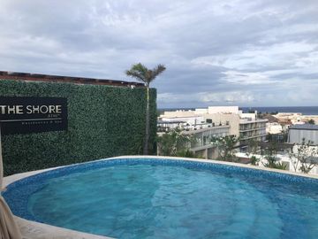 Departamento Penthouse 2 recamaras en The Shore Playa del Carmen