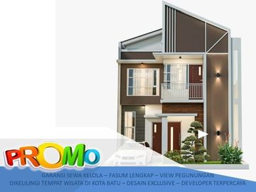 Best View 3KT Rumah Malang Batu Tipe 57 3 Menit ke BNS