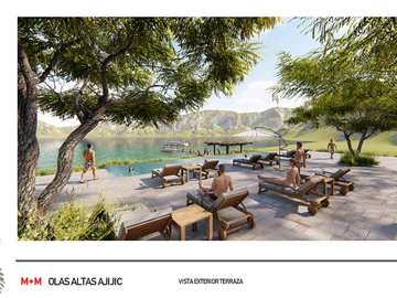 DEPARTAMENTO EN VENTA EN OLAS ALTAS, AJIJIC.