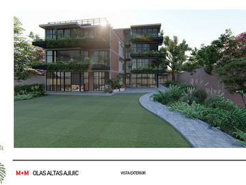 DEPARTAMENTO EN VENTA EN OLAS ALTAS, AJIJIC.