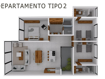 DEPARTAMENTO EN VENTA EN OLAS ALTAS, AJIJIC.