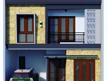 Deri Rumah 2 Lantai lokasi emas dekat Tol sawangan