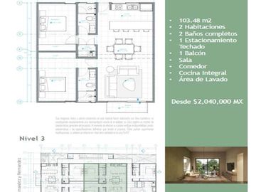 Departamento en Venta en Col. Ricardo Flores Magon, Veracruz, Ver. GVD-0141