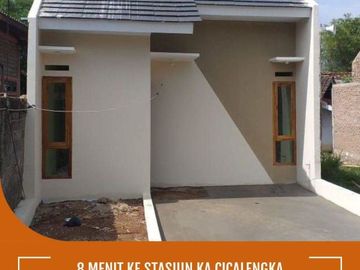 DP 5 JUTA ALL IN RUMAH CLUSTER 5 MENIT KE STASIUN CICALENGKA