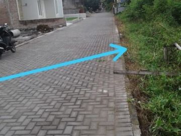 Tanah kavling di Tajem Luas tanah 125m lokasi sangat strategis