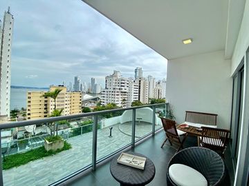 apartamento en venta en bocagrande. Cod V15534