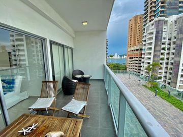 apartamento en venta en bocagrande. Cod V15534
