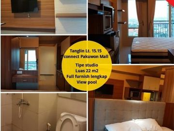 Disewakan cepatt Apartemen Tanglin Lt. 15.15 connect Pakuwon Mall