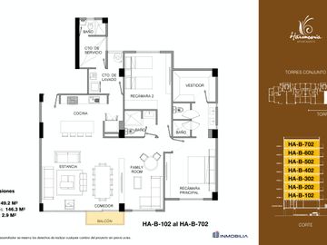 HARMONIA APARTMENTS, YUCATAN COUNTRY CLUB.