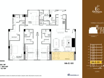 HARMONIA APARTMENTS, YUCATAN COUNTRY CLUB.