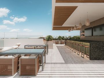 Condominio con vista al mar, alberca, kids pool, area de juegos para niños otras