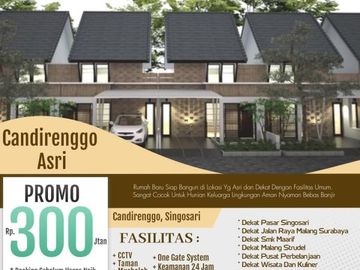 Promo Rumah Murah Dekat Stasiun Singosari Candirenggo Asri 4