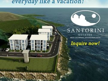 2 Bedroom Midrise Condo for Sale in Santorini Estate Binangonan Rizal - Midori Condo, contact Donald @ 0955561----