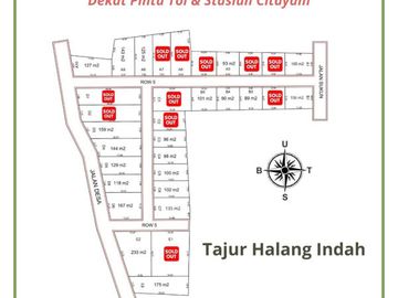 Tanah Murah 1 Jt-an/m² Dekat Depok, SHM Terjamin