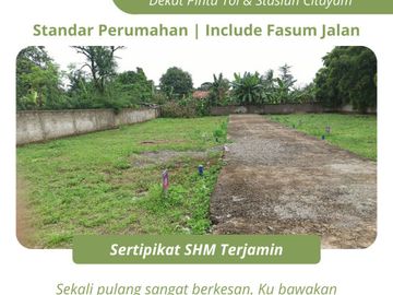 Tanah Murah 1 Jt-an/m² Dekat Depok, SHM Terjamin