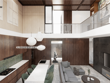 Rumah Full Furnished Strategis Di Kota Baru Parahyangan Bandung
