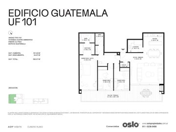 4 ambientes 174m2 en AER HABITA - Palermo Hollywood