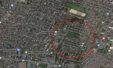 For lease! Commercial lot in Sto Nino, Marikina