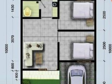 RUMAH MINIMALIS TERMURAH DI PLAYEN HAYA 136 JUTAAN