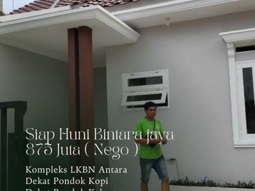Rumah Siap Huni di Perbatasan Pondok Kelapa