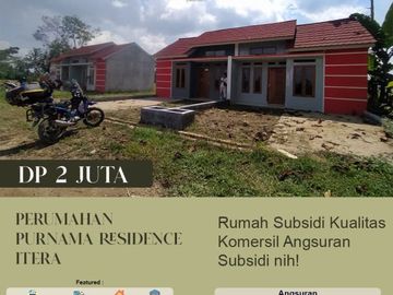 Rumah subsidi angsuran Free di Natar