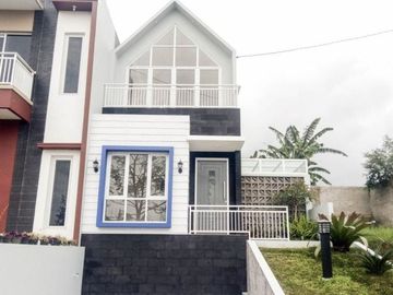 Cluster mewah cantik Ready stock ala villa sejuk asri di LEMBANG