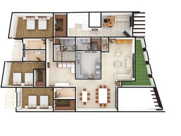 Fuente de Juventud Departamento en venta en Lomas de Tecamachalco