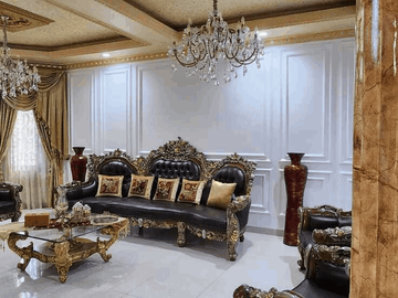 Rumah Mewah Furnished, Kolam Renang, Taman Modern Cakung S7371