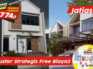 PROMO: Free Biaya" 70jt Cluster Strategis Modern Jatiluhur Jatiasih BKS