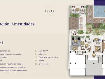 BOCAMARINA, Departamento en PRE-VENTA de 3 recámaras, frente al río