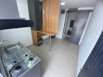 apartaestudio en arriendo en el lido. Cod A4346