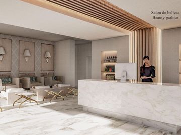 Departamento con vista al mar, spa, gimnasio, 3 albercas, restaurante y bar de j