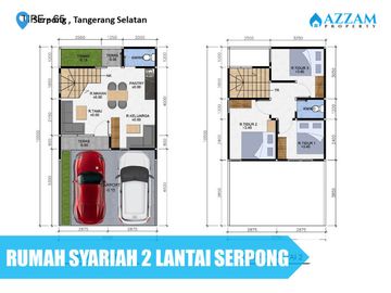 RUMAH 2 LANTAI MURAH DI SERPONG TANGERANG SELATAN