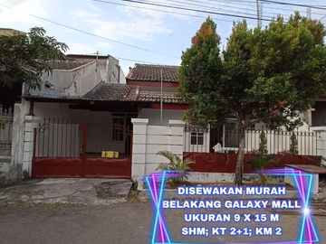 RUMAH BELAKANG GALAXY MALL SIAP HUNI MURAH