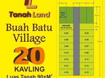 Jual Murah Kavling Siap Bangun di Terusan Buah Batu Bojongsoang 300Jtan