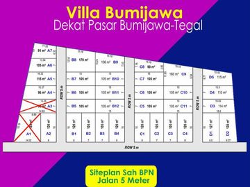 Dekat Masjid Nurul Huda Istanerang, Tanah Perumahan Tegal, Hanya 30 Jt