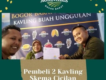 Tanah Kavling Buah Unggulan 100m&sup2; dekat Wisata Bogor Barat