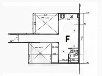 Departamento en Venta Caba / Buenos Aires (D038 1243)