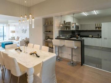 Departamento con techos altos, piscina, pet friendly, spa en venta, Bosque Real