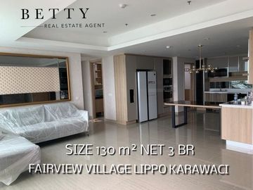 Apartemen Fairview House Lippo Karawaci Brand new 3 BR FF