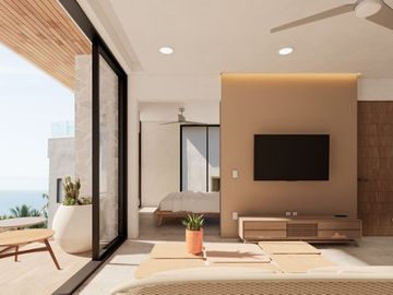 Nalua 303 - Condominio en venta en Zona Dorada, Bahia de Banderas