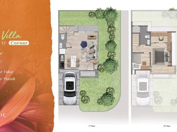 Rumah Modern Cantik harga Murah, Cendana Botanic Lippo Karawaci