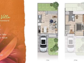 Rumah Modern Cantik harga Murah, Cendana Botanic Lippo Karawaci