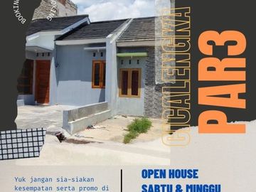 Rumah baru harga menarik lokasi strategis dekat stasiun KA