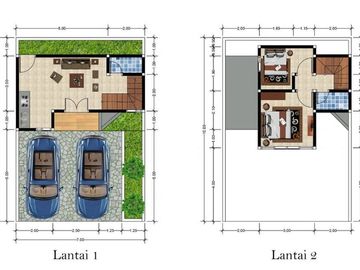 Rumah Villa Mewah di Griya Aswattha dekat Wisata Jatim Park