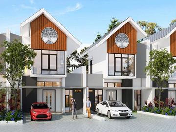 Rumah Villa Mewah di Griya Aswattha dekat Wisata Jatim Park