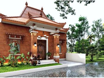 1 Unit Akhir Limasan ETNIK Lapang di Prambanan