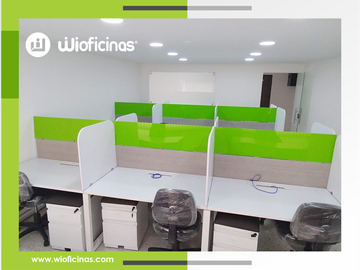 OFICINA en alquiler norte de cali desde 40M2 a 289 Edificio Empresarial zona Norte Versalles 4 piso con ascensor